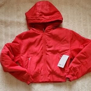 Athleta Lucent Bomber Jacket